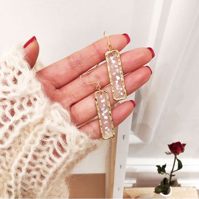 Vintage Drop Crystal Earring