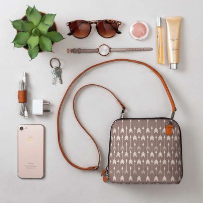 Arrows 3 - Trapeze Crossbody Bag