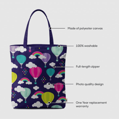 Balloon Basic Tote Bag