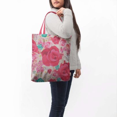 Beautiful Roses Basic Tote Bag