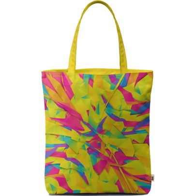 Bubble Gum Explosion Basic Tote Bag