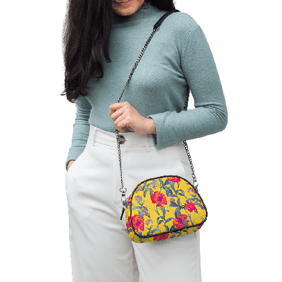 Come Into Bloom - Arch Crossbody Bag
