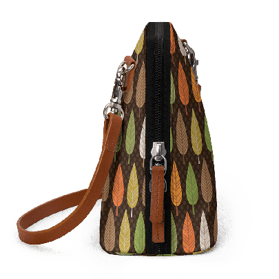 Dark Trees - Trapeze Crossbody Bag