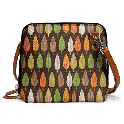 Dark Trees - Trapeze Crossbody Bag