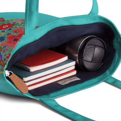Dream On Little Flower Basic Tote Bag