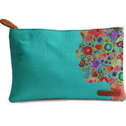 Dream On Little Flower Regular Stash Pouch