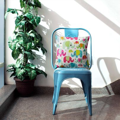 Elephant Parade Cushion Cover
