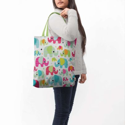 Elephant Parade Basic Tote Bag