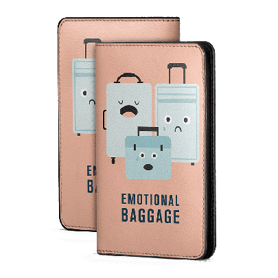 Emotional Baggage Passport Cover