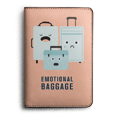 Emotional Baggage Passport Cover