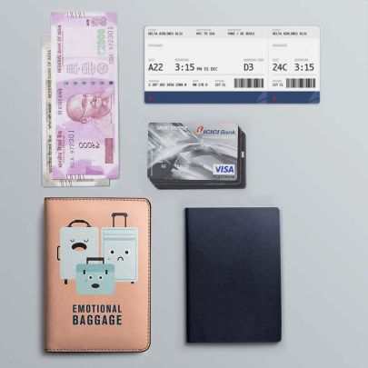 Emotional Baggage Passport Cover
