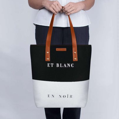 Et Blanc En Noir Classic Tote Bag