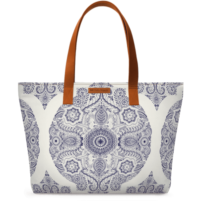 Explorations In Ink Symmetry Fatty Tote Bag
