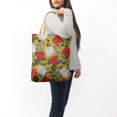 Floral Obsession Basic Tote Bag