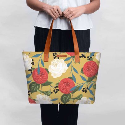Floral Obsession Fatty Tote Bag
