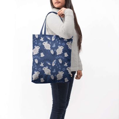 Floral Pattern 23 Basic Tote Bag