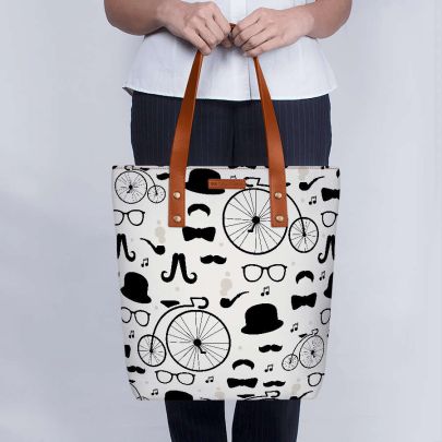 Hipster Icons Classic Tote Bag