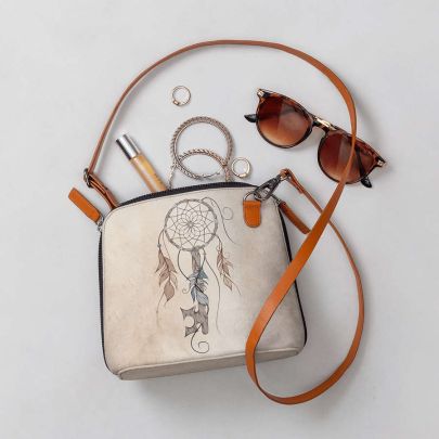 Key Of Dreams - Trapeze Crossbody Bag
