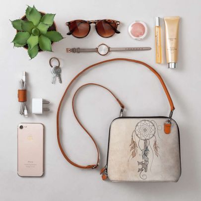 Key Of Dreams - Trapeze Crossbody Bag