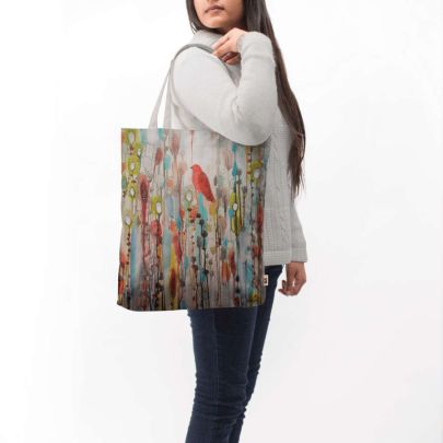 La Vie Comme Un Passage Basic Tote Bag