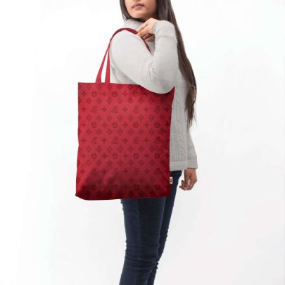 Ninja Monogram Basic Tote Bag