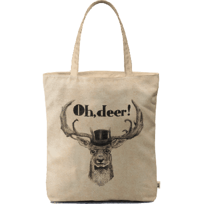 Classic Deer Basic Tote Bag