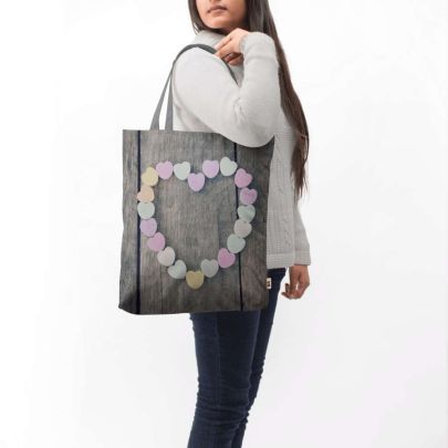 Peace Basic Tote Bag