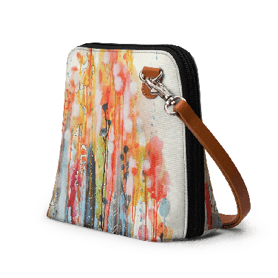 Petit Jardin 1 - Trapeze Crossbody Bag