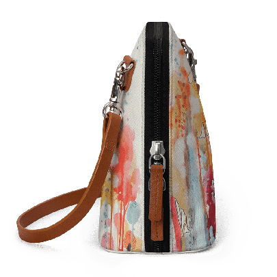 Petit Jardin 1 - Trapeze Crossbody Bag