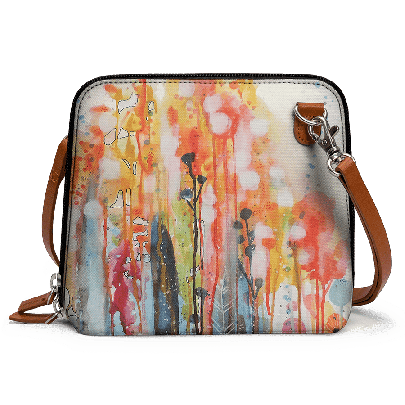 Petit Jardin 1 - Trapeze Crossbody Bag