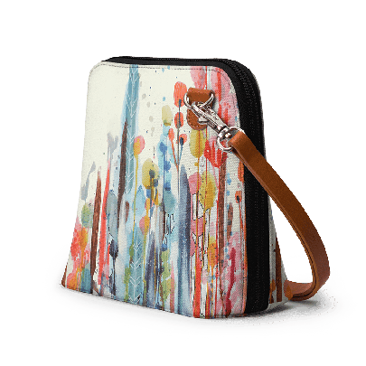 Petit Jardin 2 - Trapeze Crossbody Bag