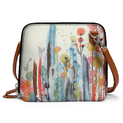Petit Jardin 2 - Trapeze Crossbody Bag