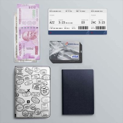 Stamps Passport Cover