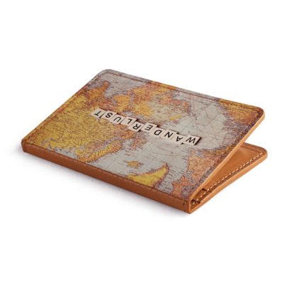 Wanderlust Map Card Wallet