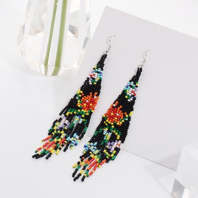 Ethnic Boho Tassel Drop Earring