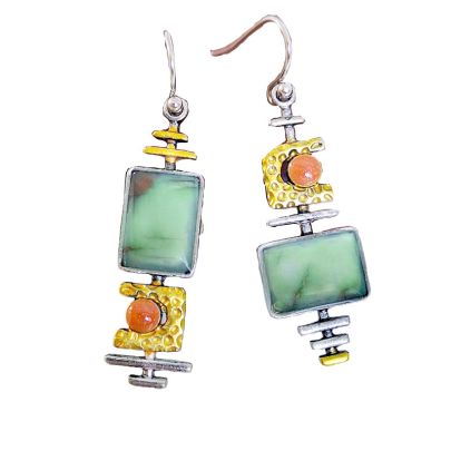 3 Indian Tribal Natural Dangle Drop Earring