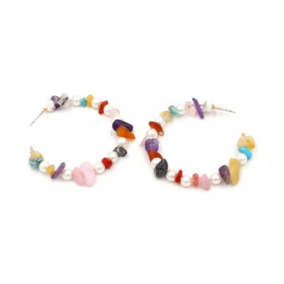 Resin Stone Dangle Drop Earring