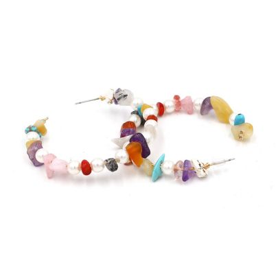 Resin Stone Dangle Drop Earring