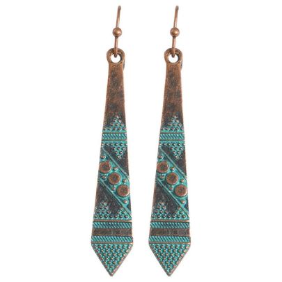 Long Dangle Antique Earring