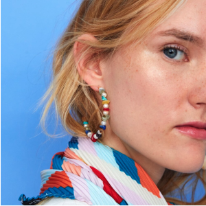 Resin Stone Dangle Drop Earring