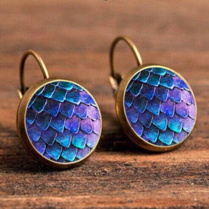 6 Ethnic Big Round Hoop Earring