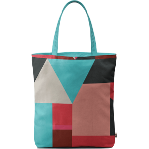 Abstract Geometrical Basic Tote Bag