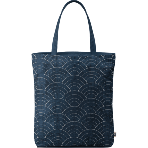 Indigo Sashiko One Basic Tote Bag