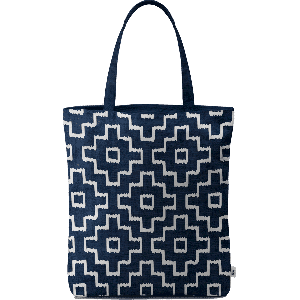 Indigo Sashiko Square Basic Tote Bag