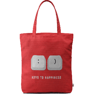 Keys To Happiness Basic Tote Bag