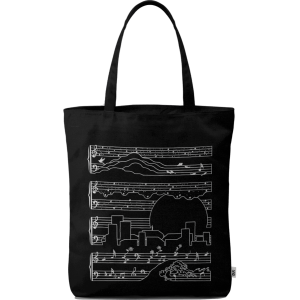 The Moonlight Sonata Basic Tote Bag