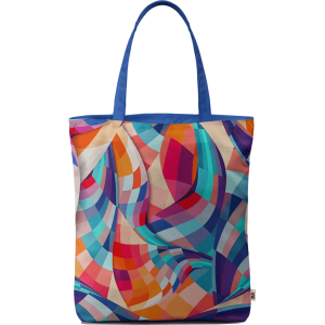 Warm Versicolor Basic Tote Bag