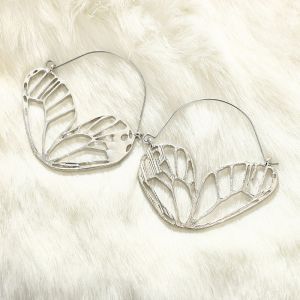 Silver Butterfly Earring