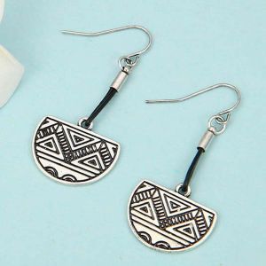 Retro Style Ethnic Leather Earring